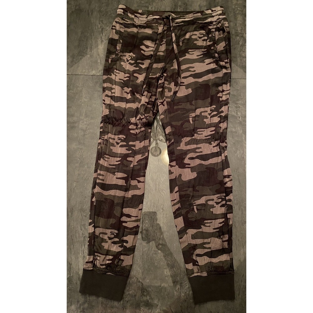 Sanctuary Joggers Rayon Viscose Camo Cargo Pants Cotton Spandex Women's XS
